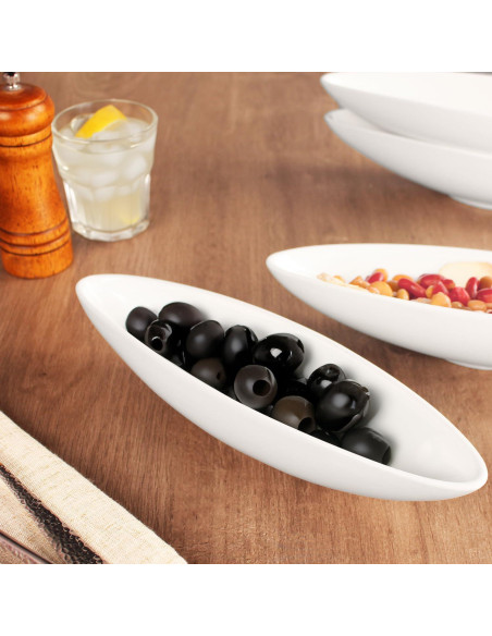 Set de 4 Platos de Cerámica para Mazorca 28 cm LIUYWYHCF