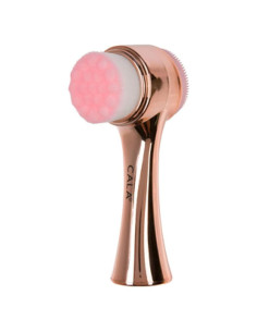Cepillo Facial de Limpieza Doble Acción Cala SCOBUTY Oro Rosa
