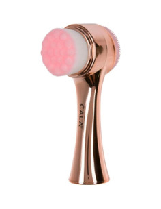 Cepillo Facial de Limpieza Doble Acción Cala SCOBUTY Oro Rosa 2
