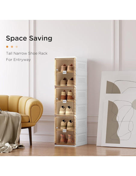 Caja Organizadora de Zapatos ANTBOX 6 Capas 6 Compartimentos