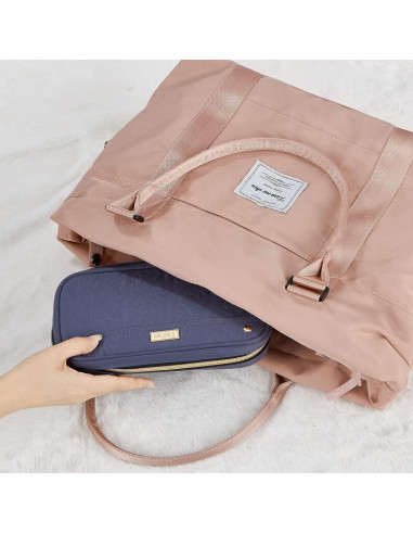 Estuche de Joyería NISHEL Azul Egeo Compacto 24.1x14cm