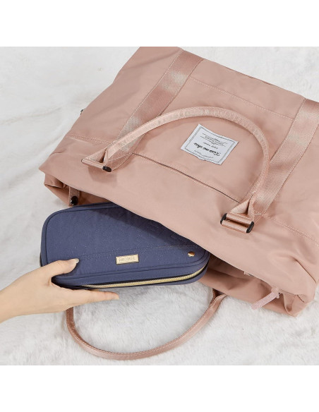 Estuche de Joyería NISHEL Azul Egeo Compacto 24.1x14cm