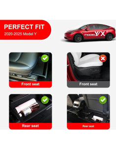 Organizador Bajo el Asiento ZDOLL para Tesla Modelo Y/X 2019-2024 2