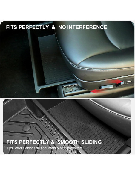 Organizador Bajo el Asiento ZDOLL para Tesla Modelo Y/X 2019-2024