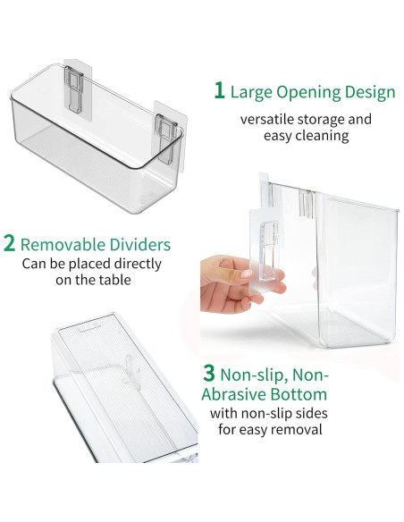 Organizador de Puerta Gabinete Vacane 1 Paquete Grande 10.4x26.3x18.2 cm