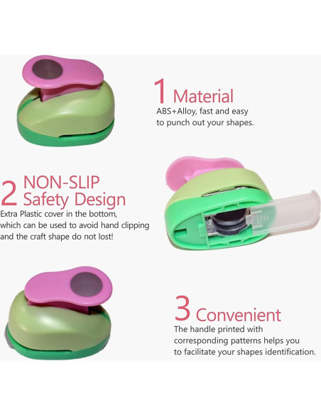 Perforador de Papel Manual CADY 3 Pulgadas Flores de Cerezo