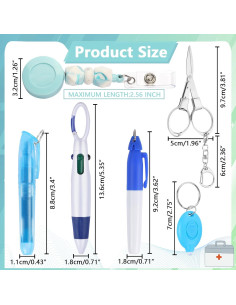 Set de Accesorios para Enfermeras Uaimvie 6 Piezas - Azul 2