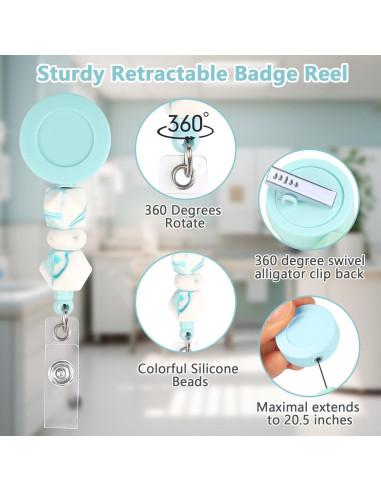 Set de Accesorios para Enfermeras Uaimvie 6 Piezas - Azul