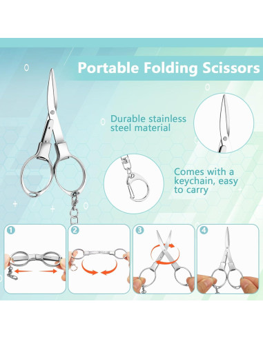 Set de Accesorios para Enfermeras Uaimvie 6 Piezas - Azul