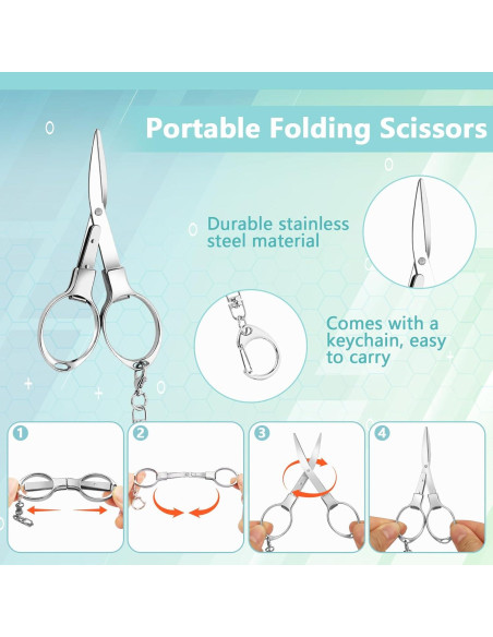 Set de Accesorios para Enfermeras Uaimvie 6 Piezas - Azul