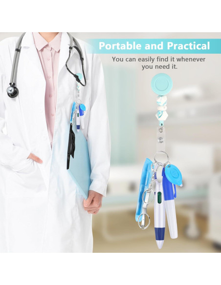 Set de Accesorios para Enfermeras Uaimvie 6 Piezas - Azul