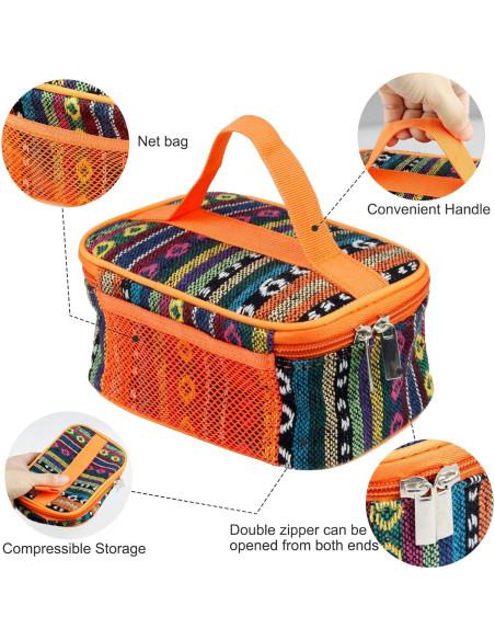 Kit de Molinillos de Especias EZYoutdoor 6 Piezas Acero Inoxidable