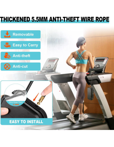 Caja Fuerte Portátil HUANLANG Mini Impermeable 21.6x10.9cm