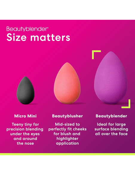 Esponja de Maquillaje Amatista Beautyblender - Reutilizable y Vegana