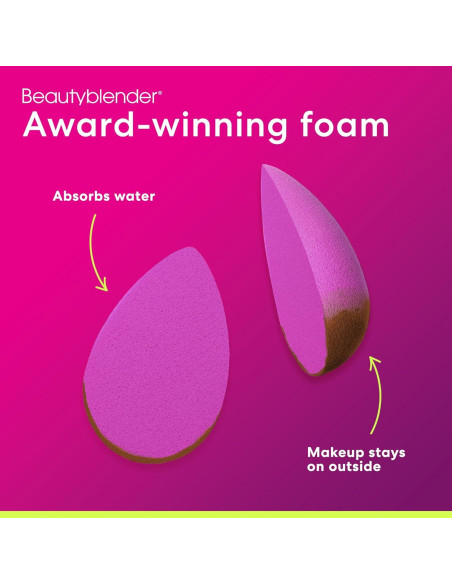 Esponja de Maquillaje Amatista Beautyblender - Reutilizable y Vegana