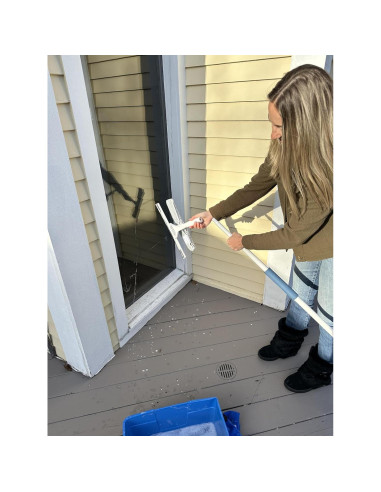 Kit de Inicio Lavado Ventanas Unger 2 en 1 Microfibra 0.91 m