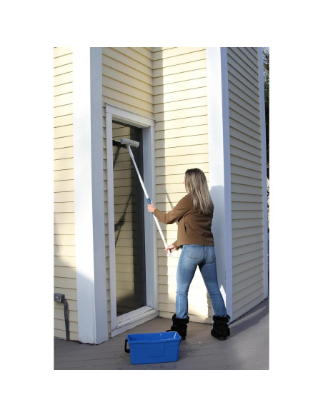 Kit de Inicio Lavado Ventanas Unger 2 en 1 Microfibra 0.91 m