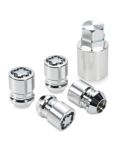 Bloqueos de Rueda Maureen M12 x 1.25 Antirrobo 4 Piezas