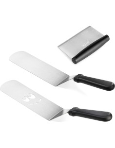 Juego de Espátulas de Acero Inoxidable Nuevo Star 3 Piezas 2