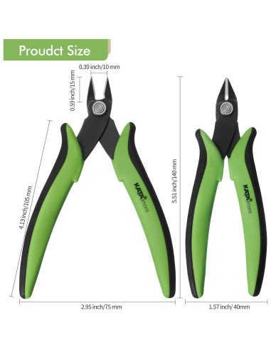 Cortador de Alambre KATA Micro 5" Ergonómico ST85