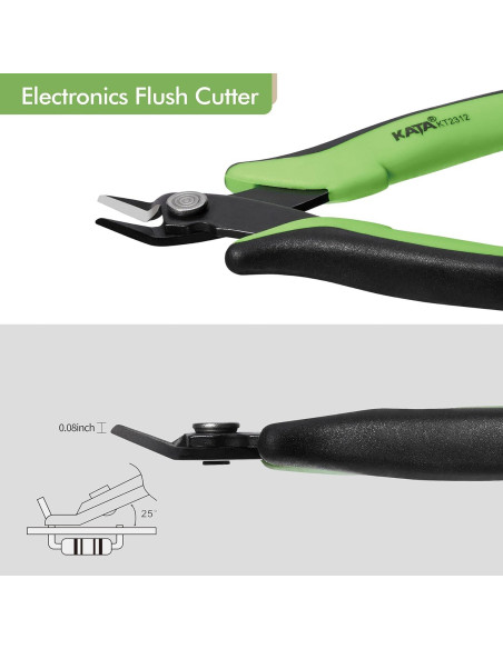 Cortador de Alambre KATA Micro 5" Ergonómico ST85