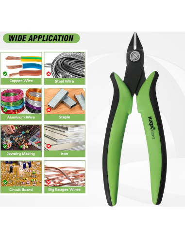 Cortador de Alambre KATA Micro 5" Ergonómico ST85