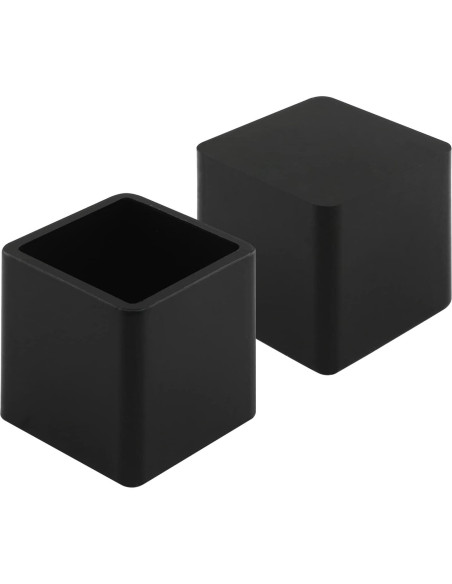 16 Tapones de Pierna de Silla HARSKIYER 20x20mm Negros