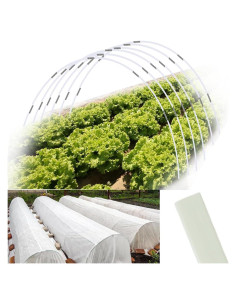 Arcos de Invernadero Sunwuk 20pcs Fibra de Vidrio Tamaño S