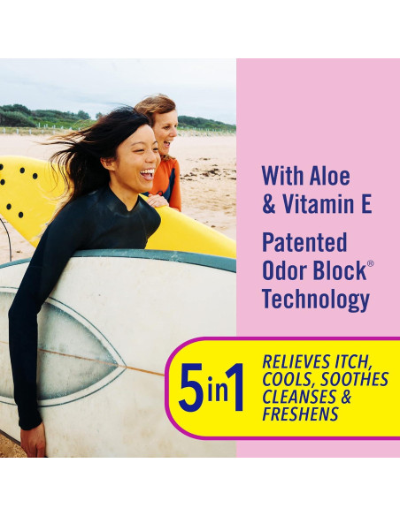 Toallitas Vaginales Medicadas Vagisil 20 Unidades Alivio Picazón