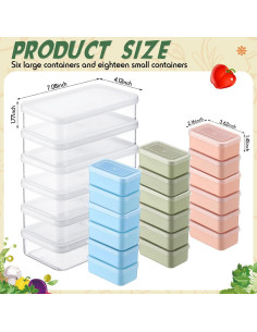 Set de 8 Contenedores de Snack SiliFine con Tapas Reutilizables 2