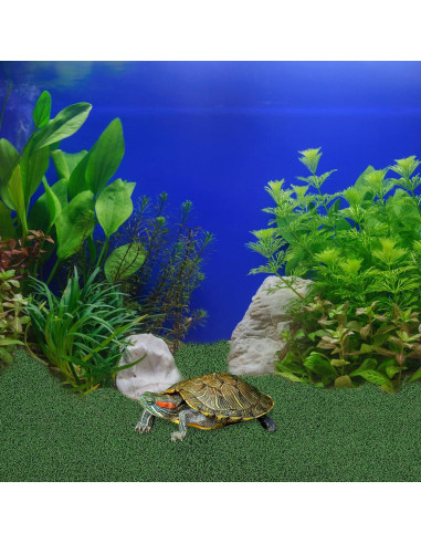 Césped Artificial Alipis para Tortugas 50x25cm Verde