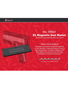 Soporte Magnético para Armas Hornady XL 95913 - 19.5 kg 2