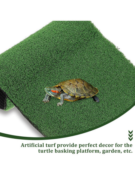 Césped Artificial Alipis para Tortugas 50x25cm Verde