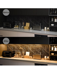 Kit de Iluminación LED Bajo Gabinete 6 Piezas 31W 2000 Lúmenes 2