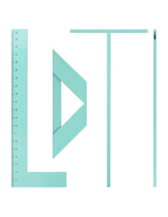 Juego de 4 Herramientas de Encuadernación Acrílica URROMA Verde