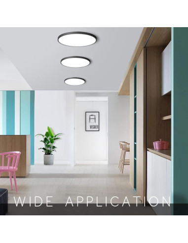 Luz de Techo LED Empotrada Jiasi 22.6 cm 18W 2800K Blanco Cálido