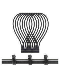 Correas Magnéticas Retorcidas FRKNER 8 Paquetes Silicona