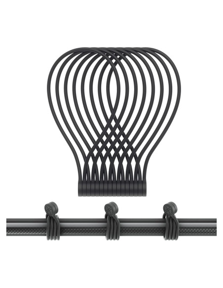 Correas Magnéticas Retorcidas FRKNER 8 Paquetes Silicona