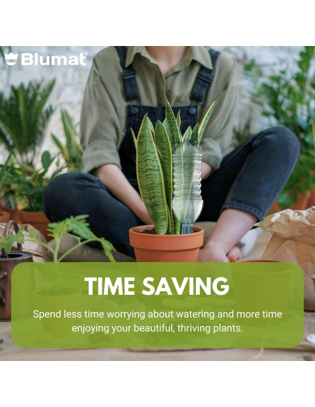 Kit de Riego Automático Blumat - Paquete de 3 Estacas para Plantas