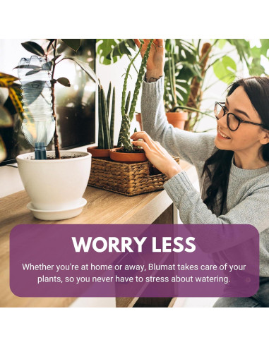 Kit de Riego Automático Blumat - Paquete de 3 Estacas para Plantas