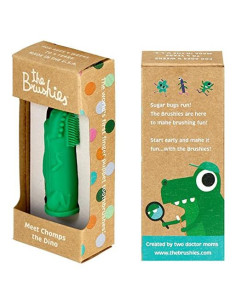 Cepillo de Dientes Chomps El Dino para Niños 0-4 Años