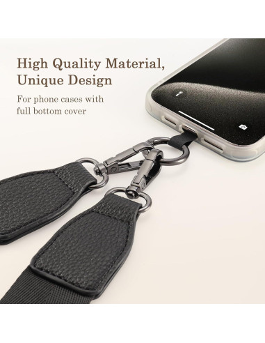 Correa para Teléfono Diaclara Clip y Go con Bolsa Negra