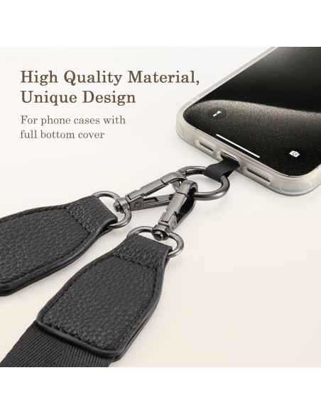 Correa para Teléfono Diaclara Clip y Go con Bolsa Negra