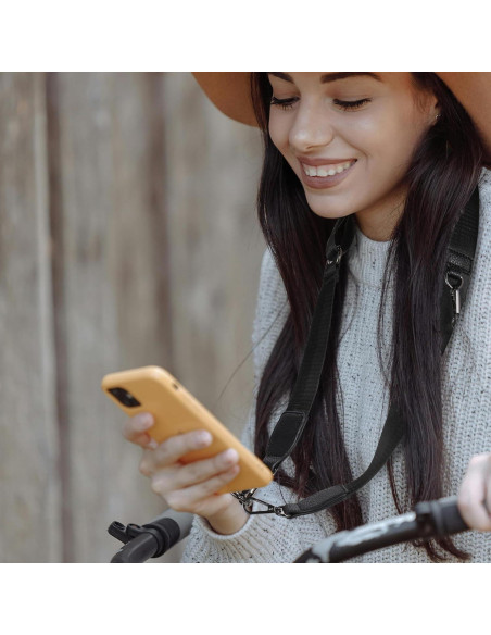 Correa para Teléfono Diaclara Clip y Go con Bolsa Negra