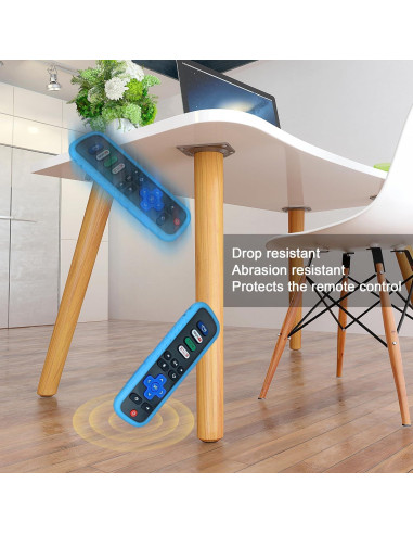 Funda de Silicona para Control Remoto Roku - 3 Paquetes, Lavable