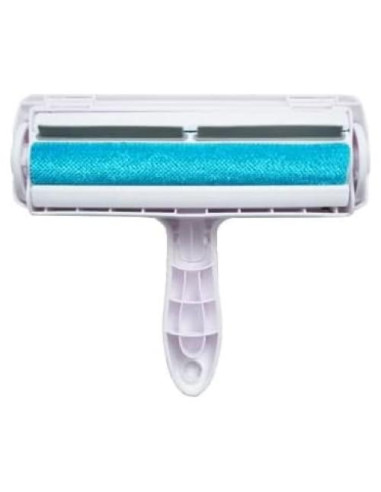 Rodillo Quitapelusas Reutilizable LANDA para Pelo de Mascotas - Azul