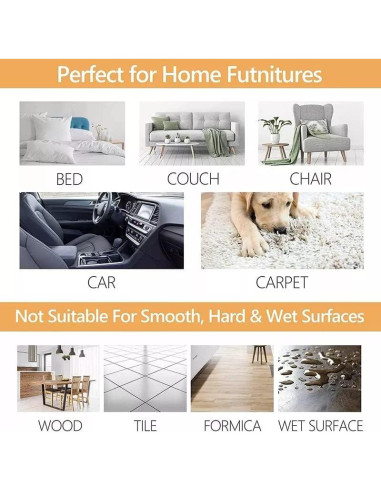 Rodillo Quitapelusas Reutilizable LANDA para Pelo de Mascotas - Azul