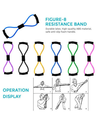 Conjunto de Yoga y Pilates Irfora - Bandas, Pelota y Anillo