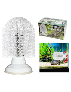 Cepillo de Limpieza para Tortugas Neacus con Ventosa Firme