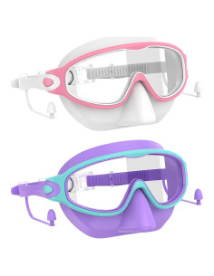 Gafas de natación YLKJSWIM para niños 3-15 años con tapones